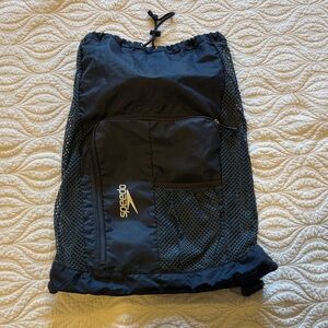 Speedo Navy Mesh Gear Bag